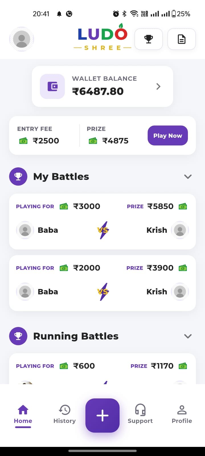 app screen